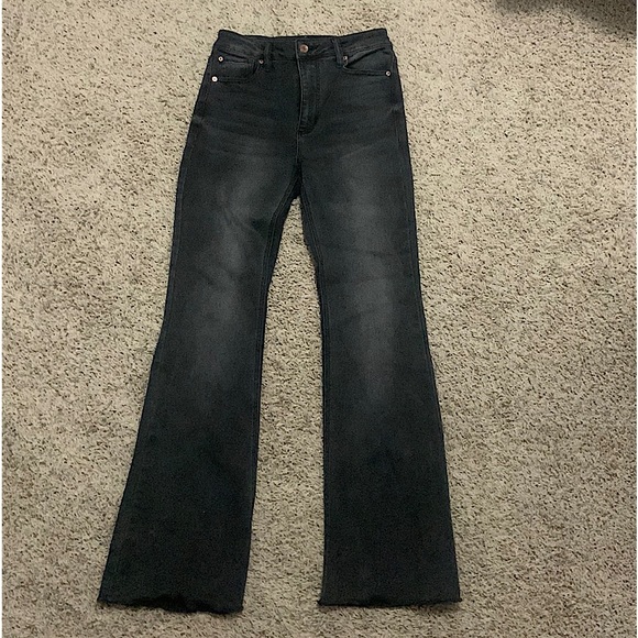 black garage flare jeans - Picture 1 of 2